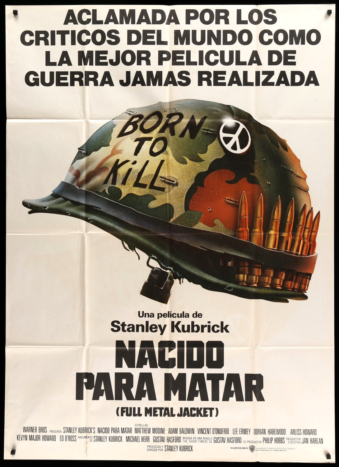 Full Metal Jacket (1987) original movie poster for sale at Original Film Art - Vintage Movie Posters
