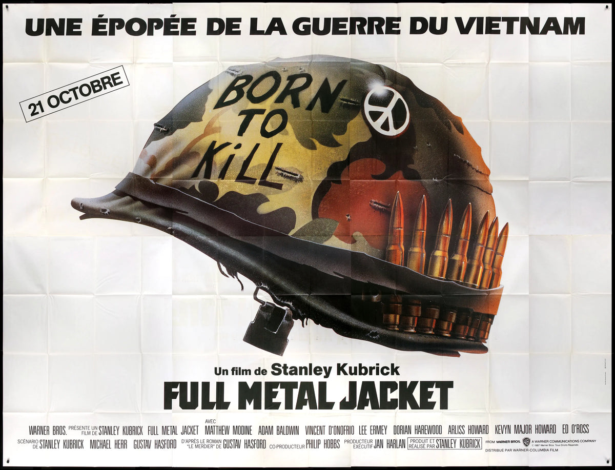 Full Metal Jacket (1987) original movie poster for sale at Original Film Art