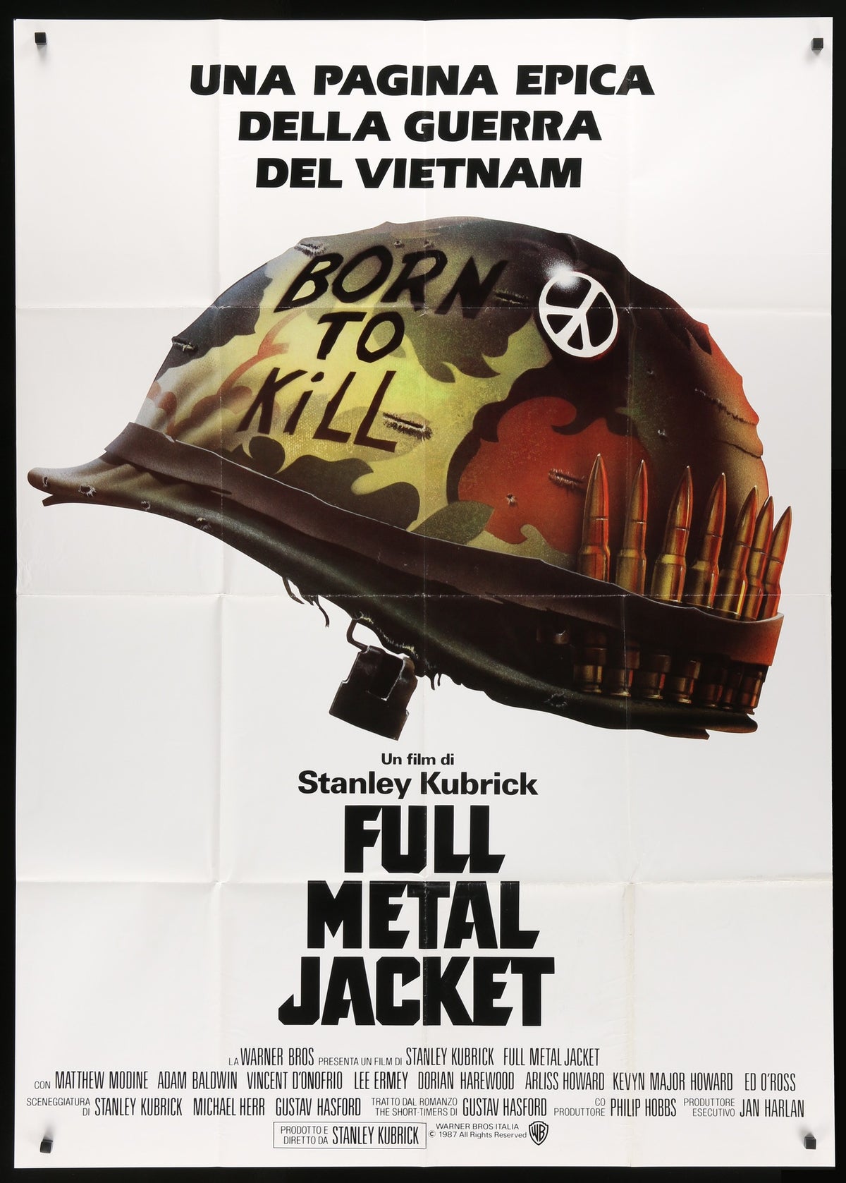 Full Metal Jacket (1987) original movie poster for sale at Original Film Art - Vintage Movie Posters
