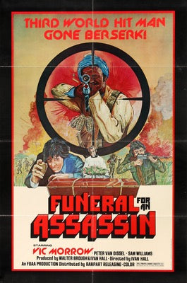 Funeral for an Assassin (1974) original movie poster for sale at Original Film Art - Vintage Movie Posters
