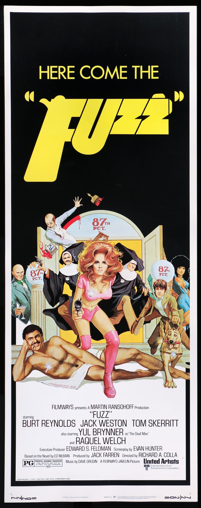 Fuzz (1972) original movie poster for sale at Original Film Art