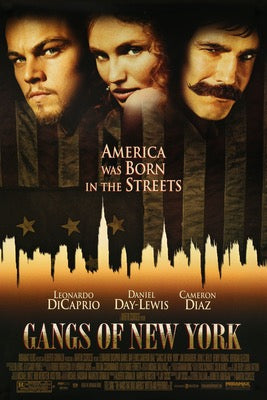 Gangs of New York (2002) original movie poster for sale at Original Film Art - Vintage Movie Posters