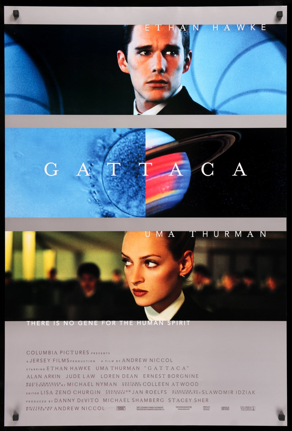 Gattaca (1997) original movie poster for sale at Original Film Art