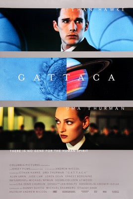 Gattaca (1997) original movie poster for sale at Original Film Art - Vintage Movie Posters