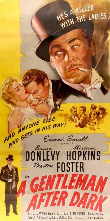 Gentleman After Dark (1942) original movie poster for sale at Original Film Art - Vintage Movie Posters
