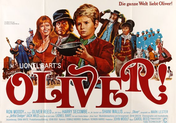 Oliver! (1968) original movie poster for sale at Original Film Art - Vintage Movie Posters
