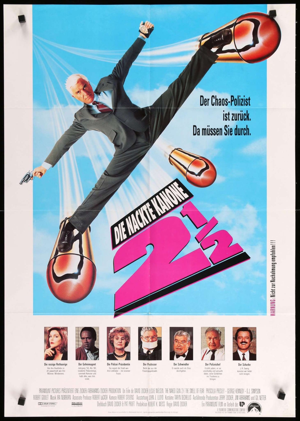 Naked Gun 2 1/2: The Smell of Fear (1991) original movie poster for sale at Original Film Art - Vintage Movie Posters