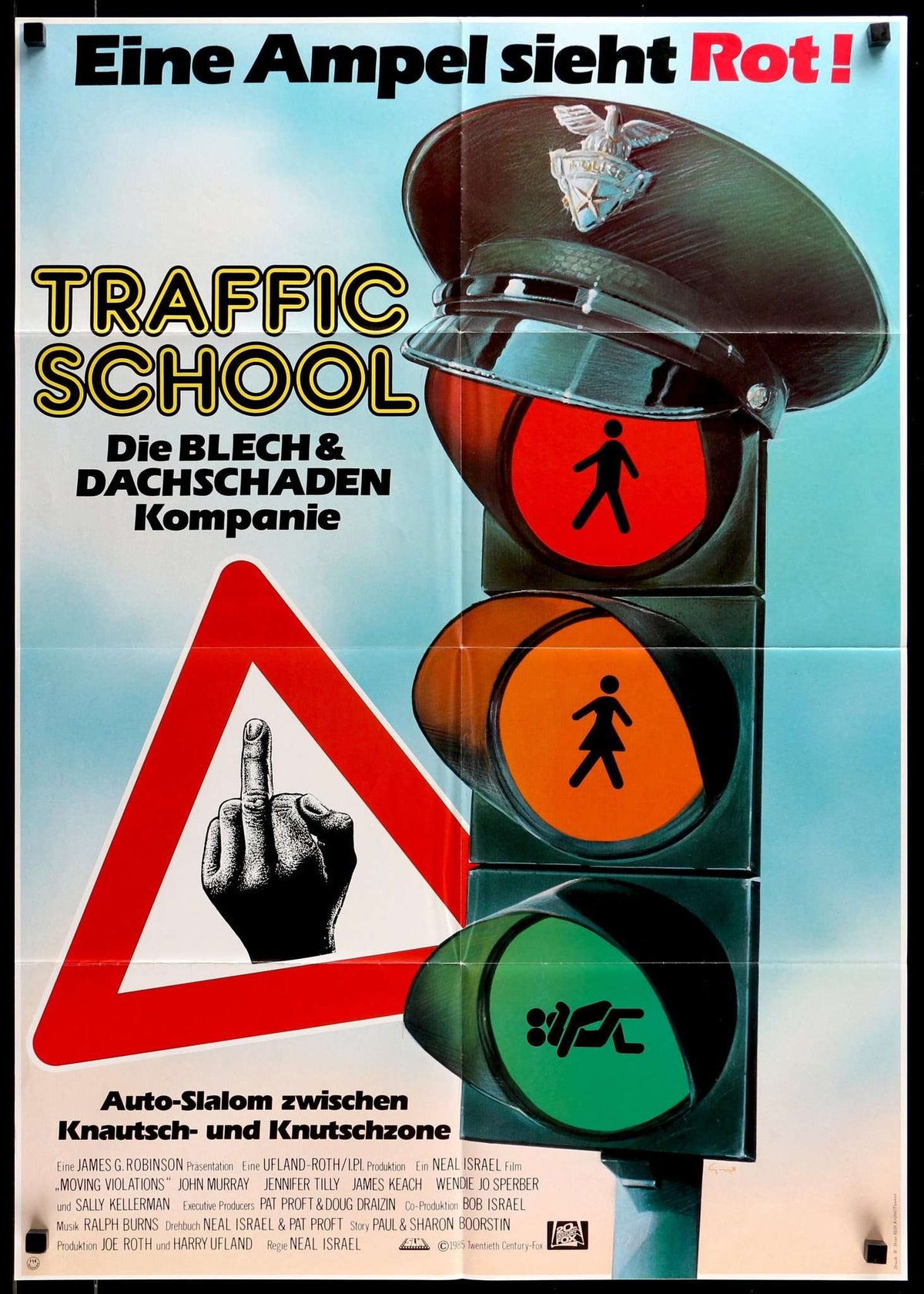 Moving Violations (1985) original movie poster for sale at Original Film Art - Vintage Movie Posters