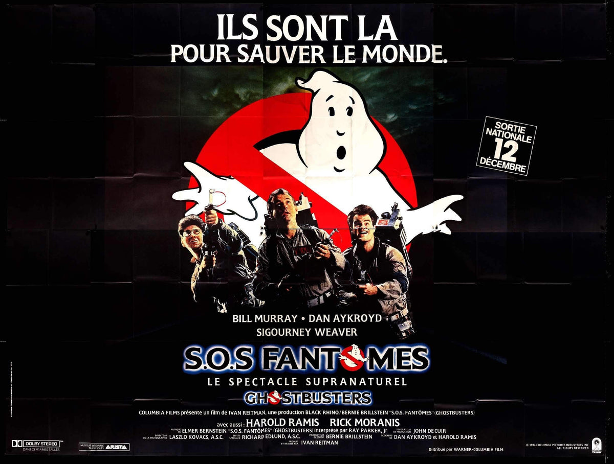 Ghostbusters (1984) original movie poster for sale at Original Film Art - Vintage Movie Posters