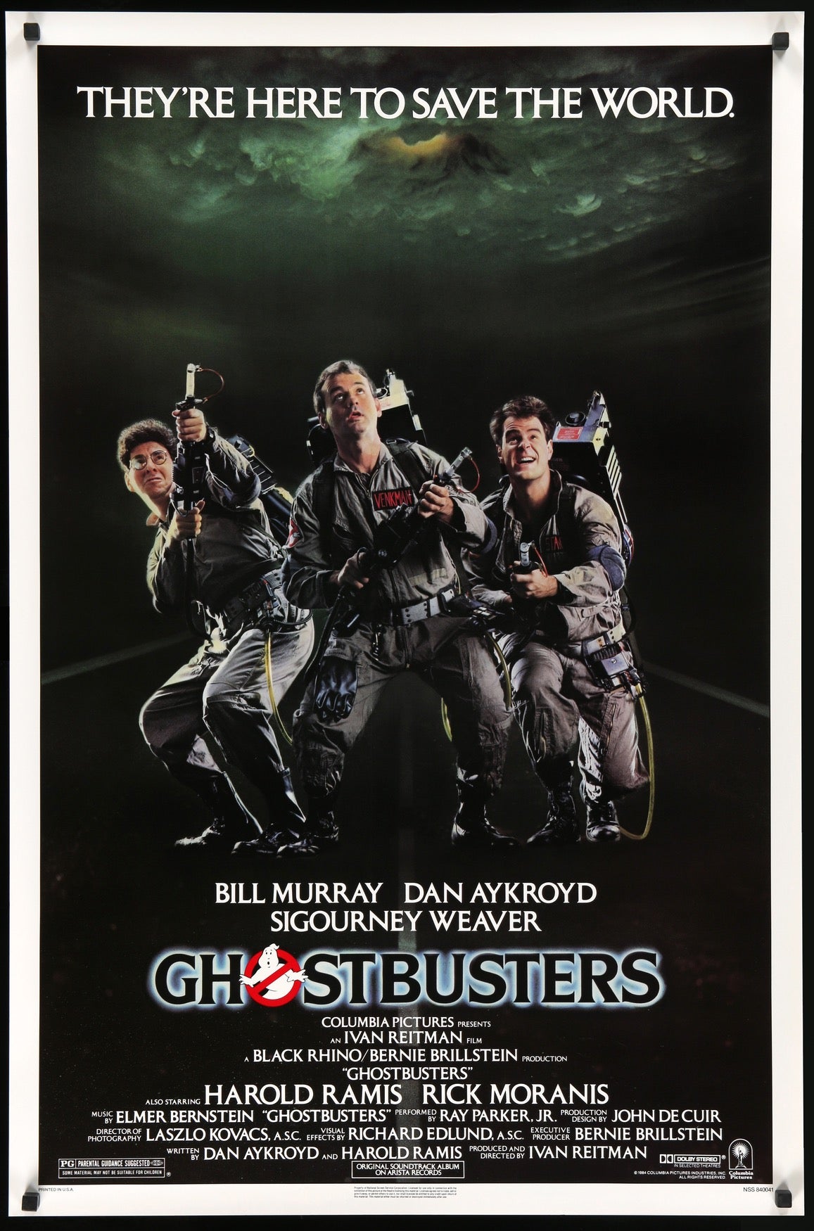 Ghostbusters (1984) original movie poster for sale at Original Film Art