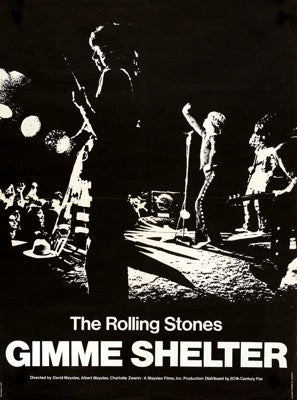 Gimme Shelter (1970) original movie poster for sale at Original Film Art - Vintage Movie Posters