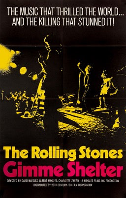 Gimme Shelter (1970) original movie poster for sale at Original Film Art - Vintage Movie Posters