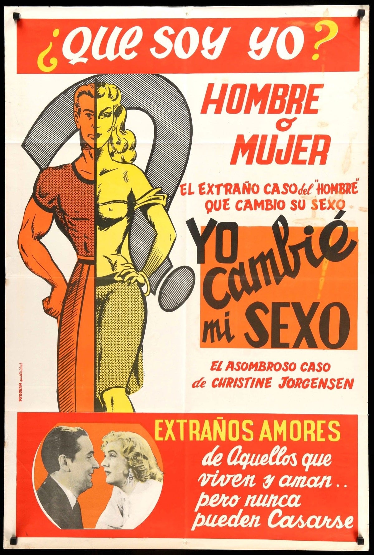 Glen or Glenda (1953) original movie poster for sale at Original Film Art - Vintage Movie Posters