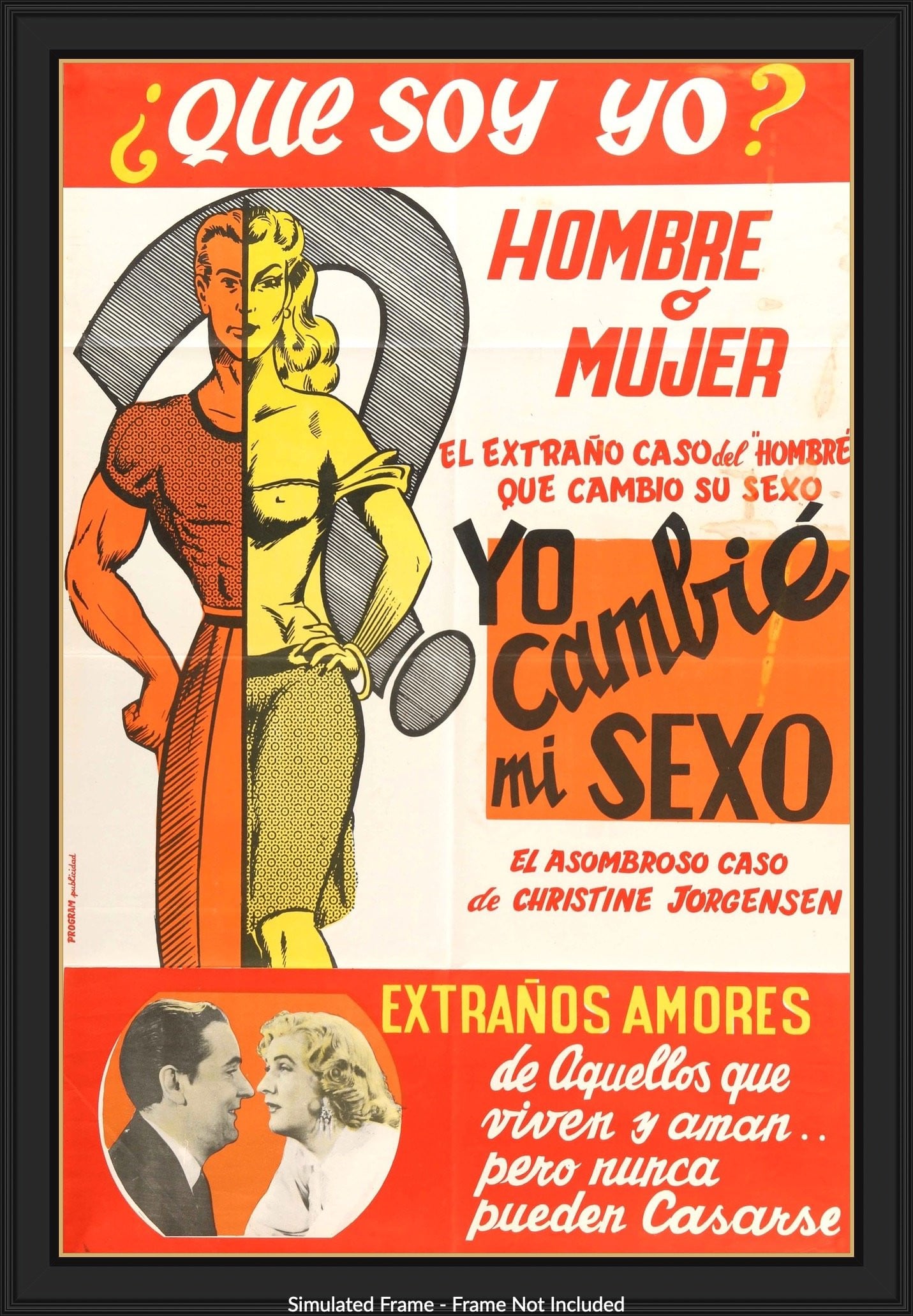 Glen or Glenda (1953) original movie poster for sale at Original Film Art - Vintage Movie Posters