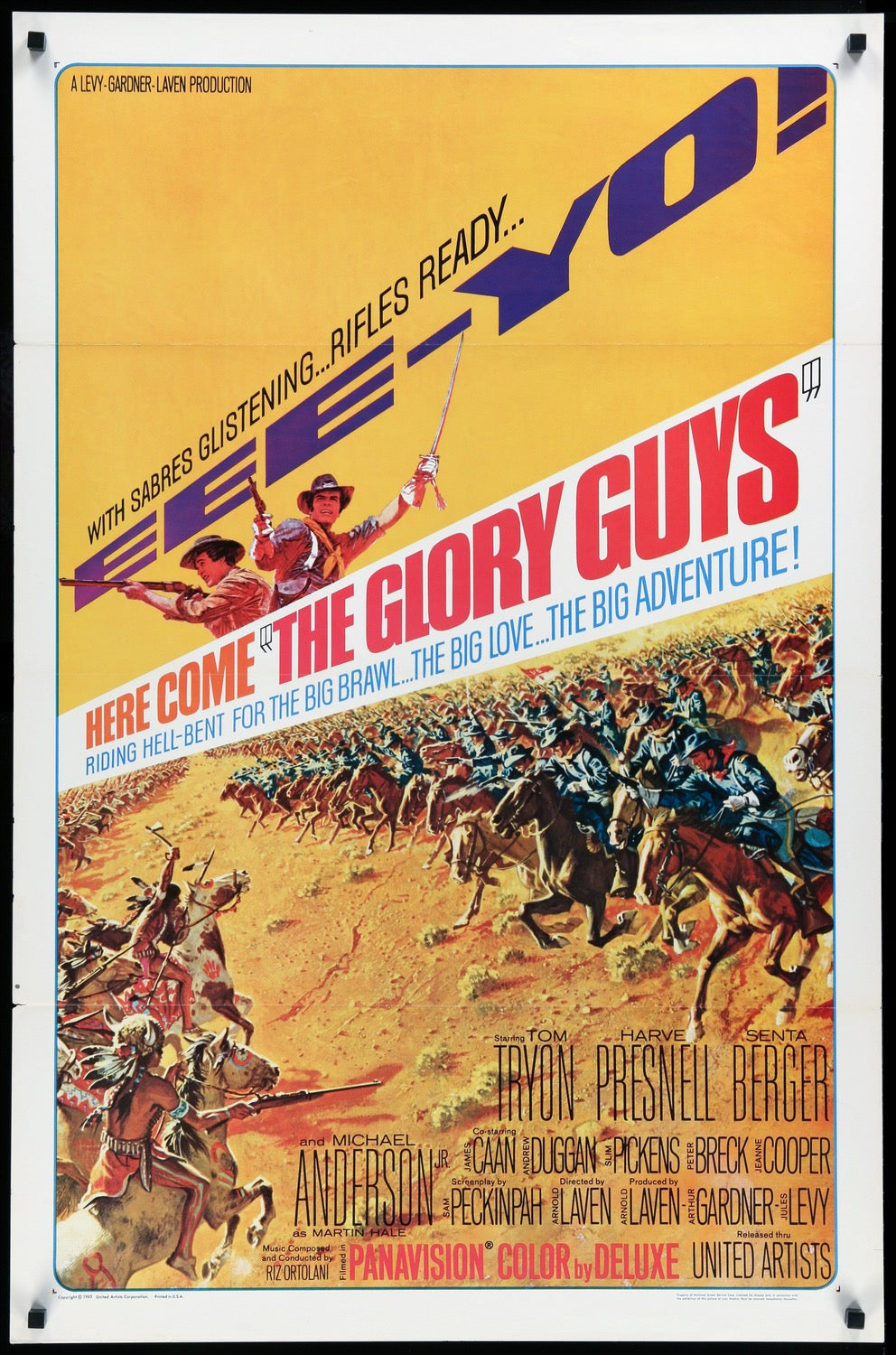 Glory Guys (1965) original movie poster for sale at Original Film Art - Vintage Movie Posters