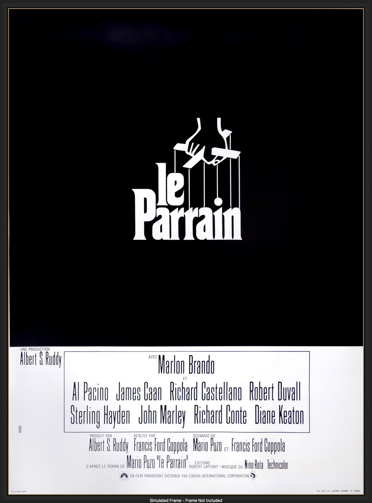 Godfather (1972) original movie poster for sale at Original Film Art - Vintage Movie Posters