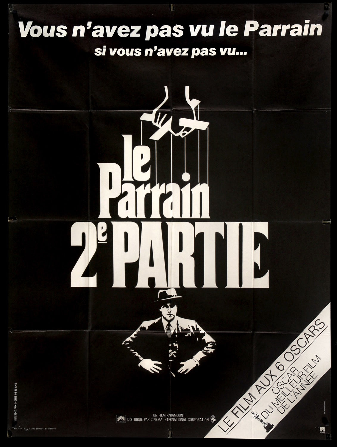 Godfather Part II (1974) original movie poster for sale at Original Film Art