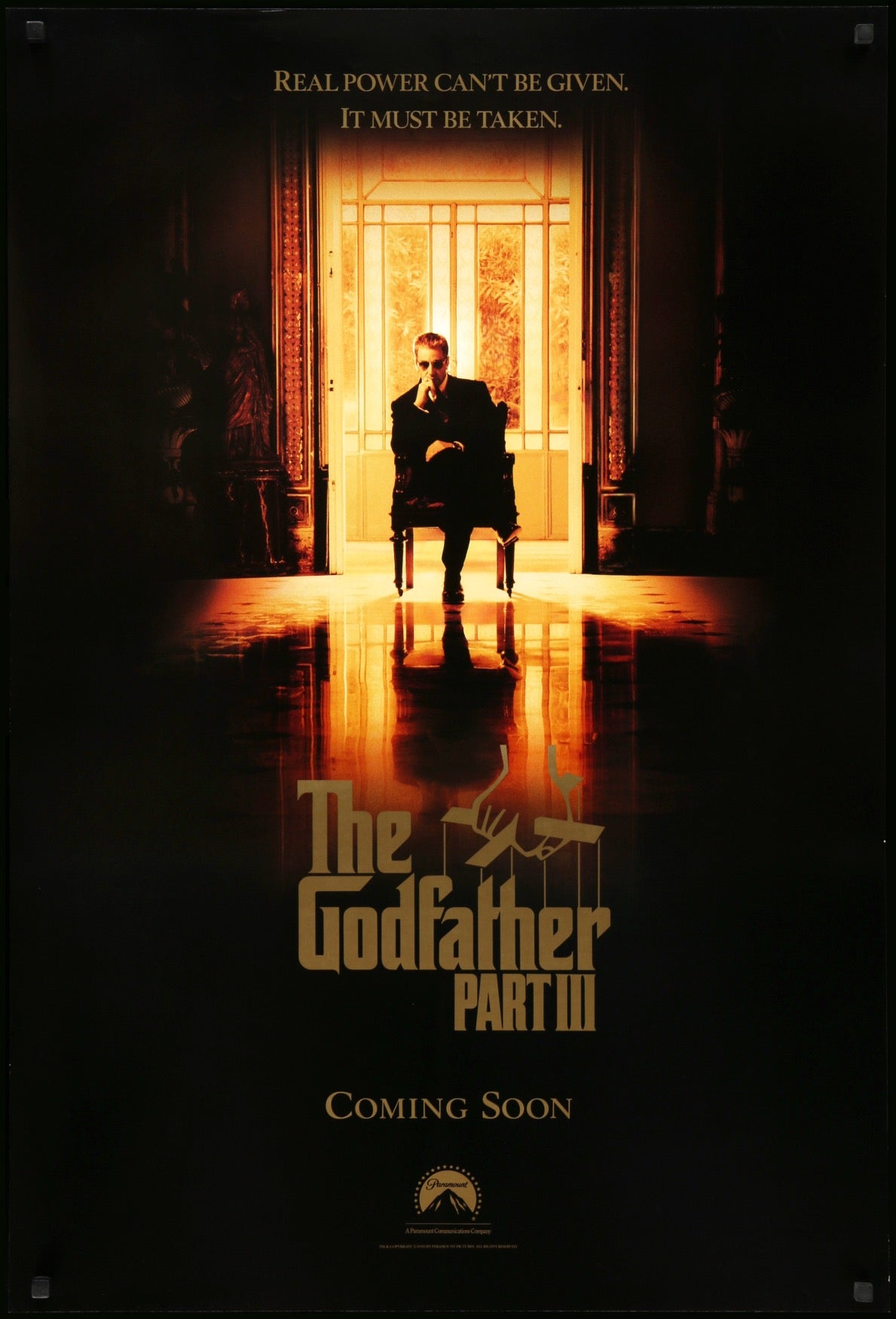Godfather: Part III (1990) original movie poster for sale at Original Film Art - Vintage Movie Posters
