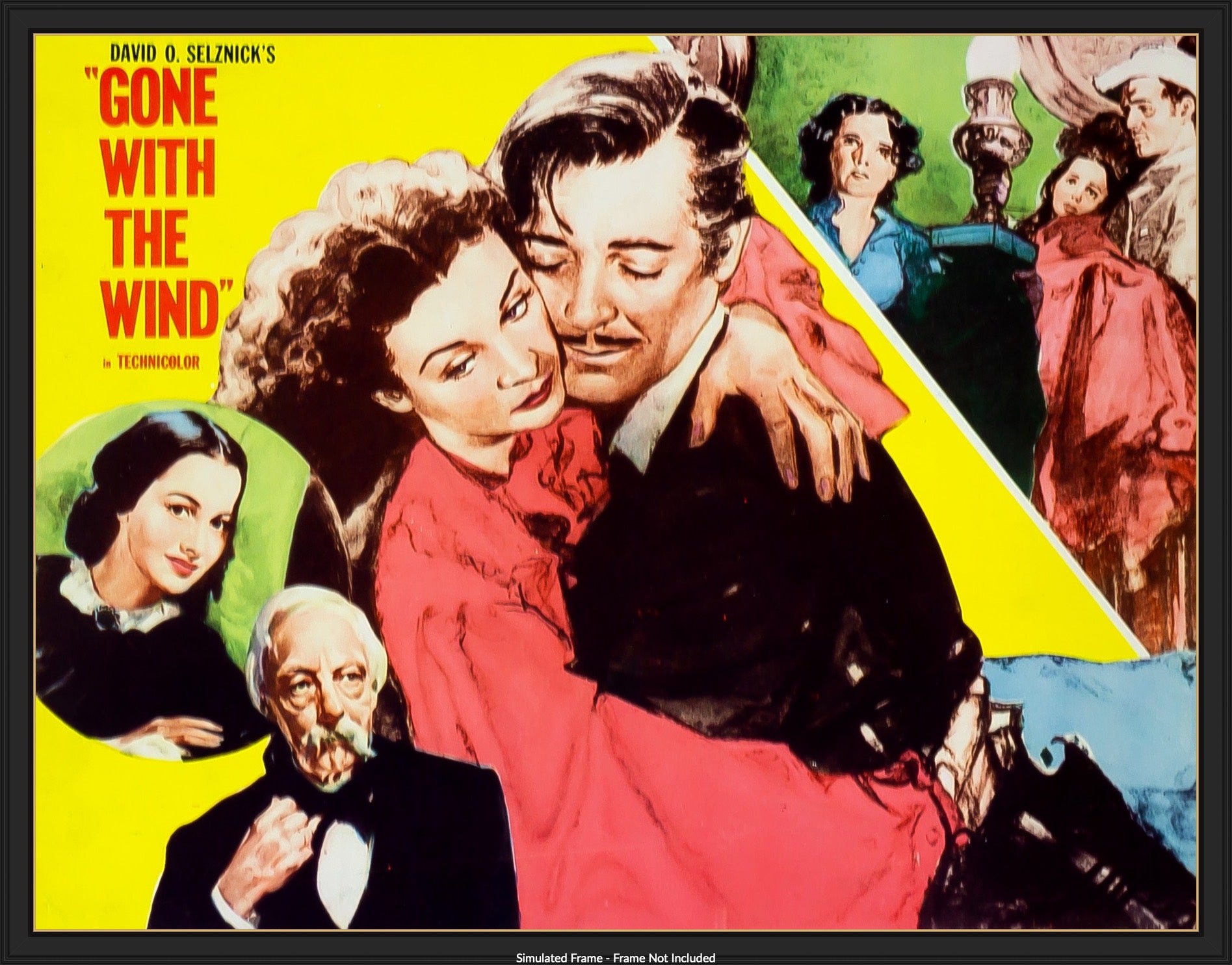 Gone with the Wind (1939) original movie poster for sale at Original Film Art