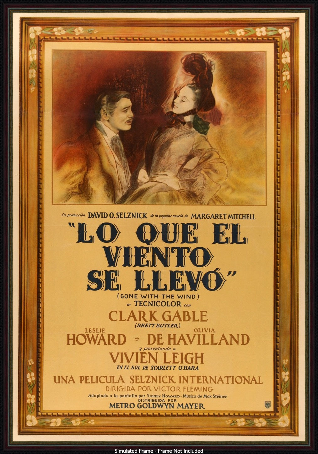 Gone with the Wind (1939) original movie poster for sale at Original Film Art - Vintage Movie Posters