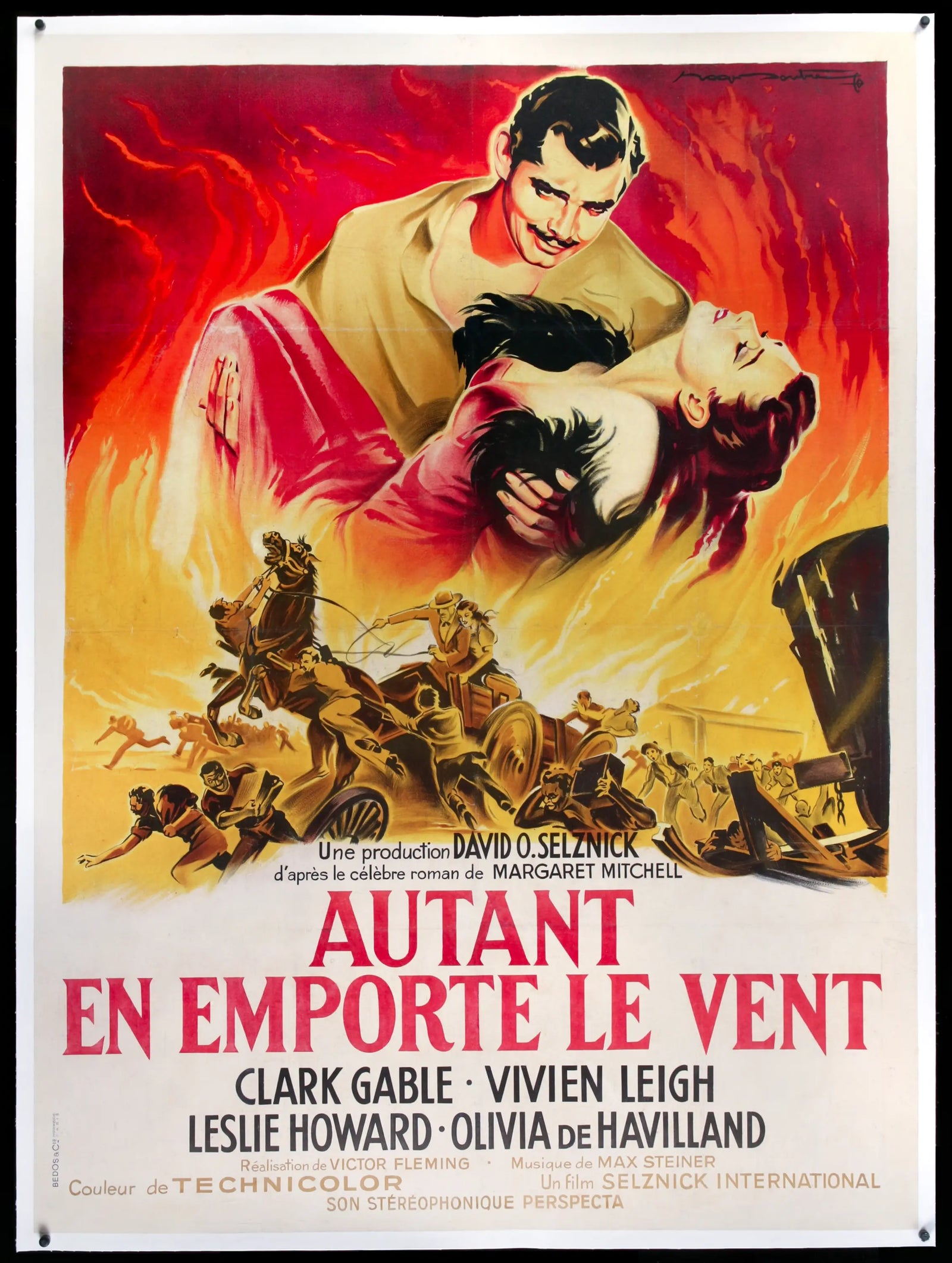 Gone with the Wind (1939) original movie poster for sale at Original Film Art - Vintage Movie Posters