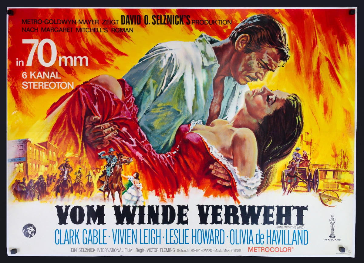 Gone with the Wind (1939) original movie poster for sale at Original Film Art