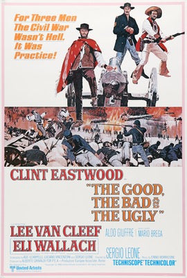 Good, the Bad and the Ugly (1966) original movie poster for sale at Original Film Art - Vintage Movie Posters