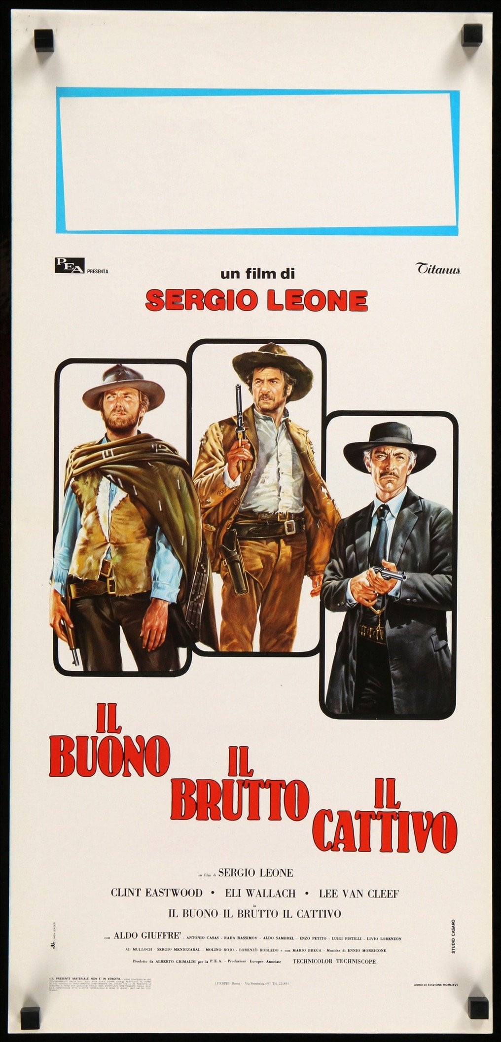 Good, the Bad and the Ugly (1966) original movie poster for sale at Original Film Art
