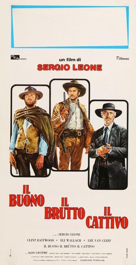 Good, the Bad and the Ugly (1966) original movie poster for sale at Original Film Art - Vintage Movie Posters