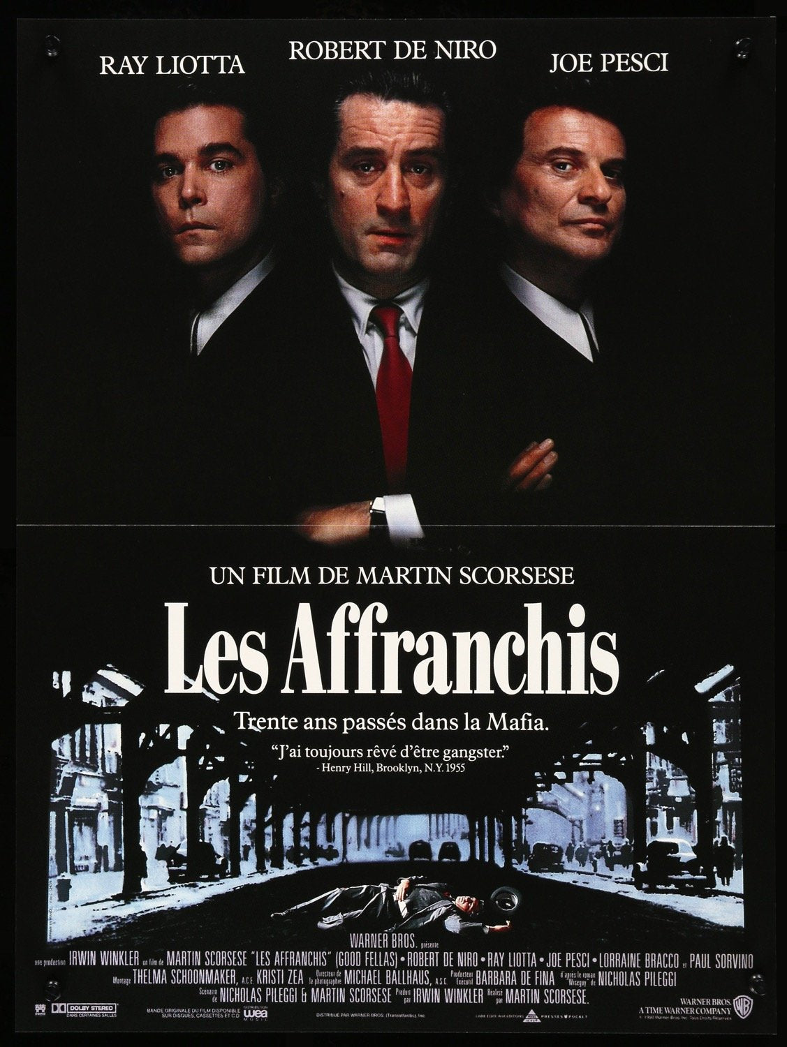 Goodfellas (1990) original movie poster for sale at Original Film Art - Vintage Movie Posters