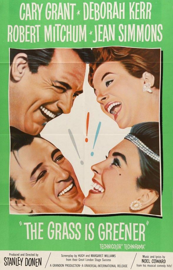 Grass Is Greener (1961) original movie poster for sale at Original Film Art - Vintage Movie Posters