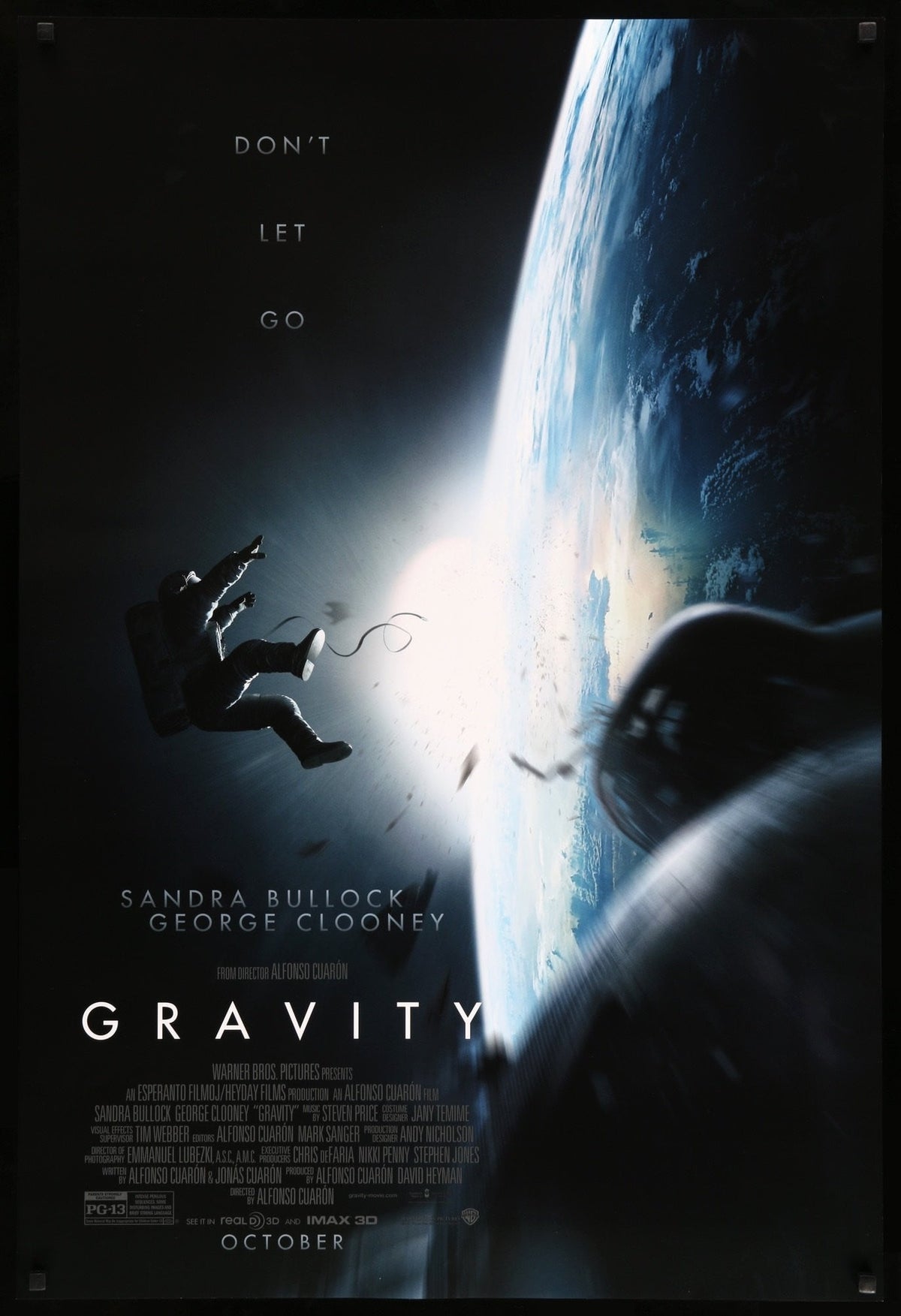 Gravity (2013) original movie poster for sale at Original Film Art - Vintage Movie Posters