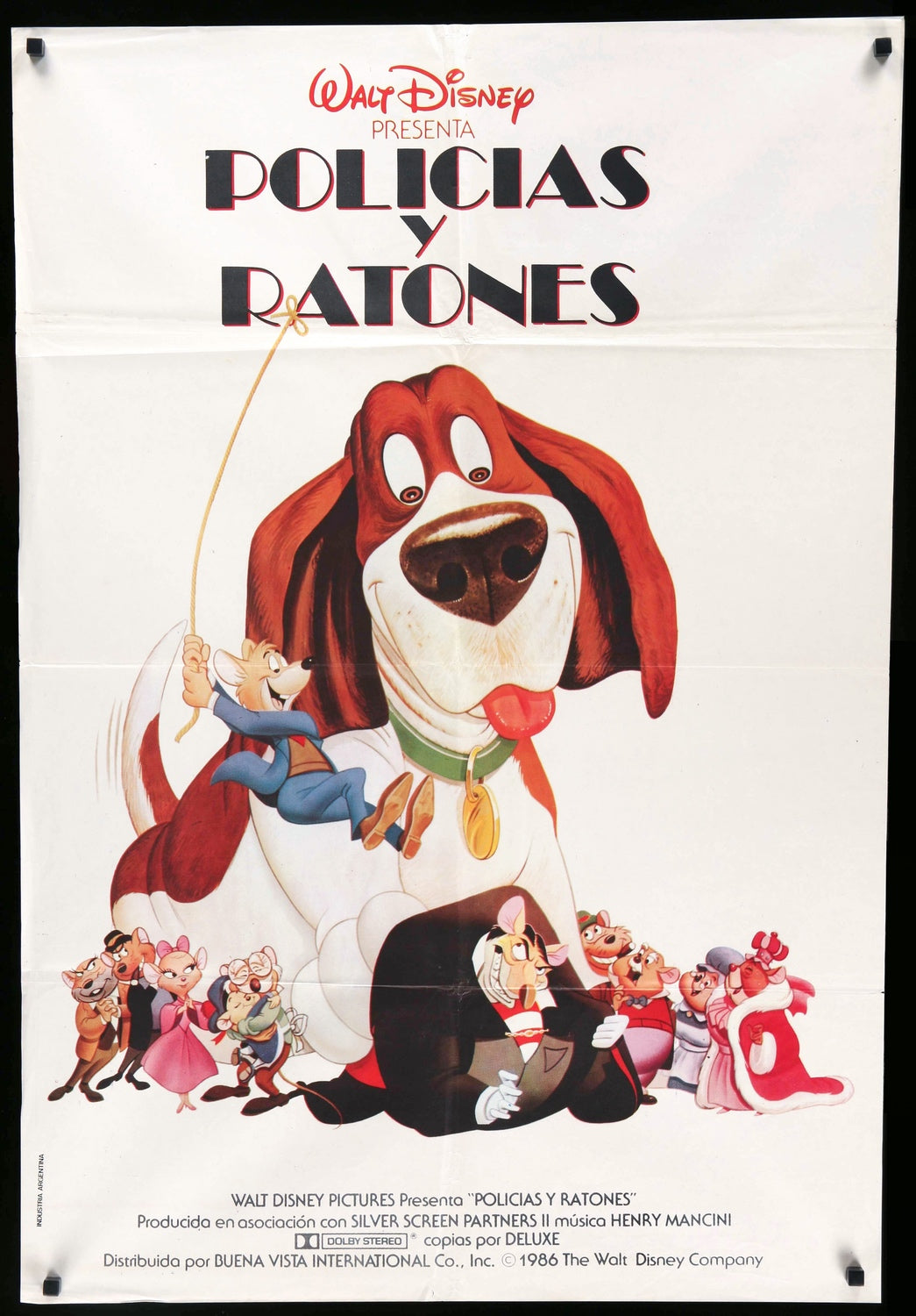 Great Mouse Detective (1986) original movie poster for sale at Original Film Art