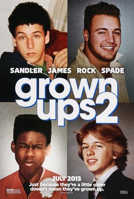 Grown Ups 2 (2013) original movie poster for sale at Original Film Art - Vintage Movie Posters