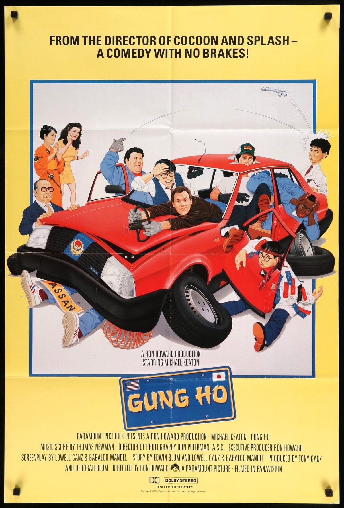 Gung Ho (1986) original movie poster for sale at Original Film Art