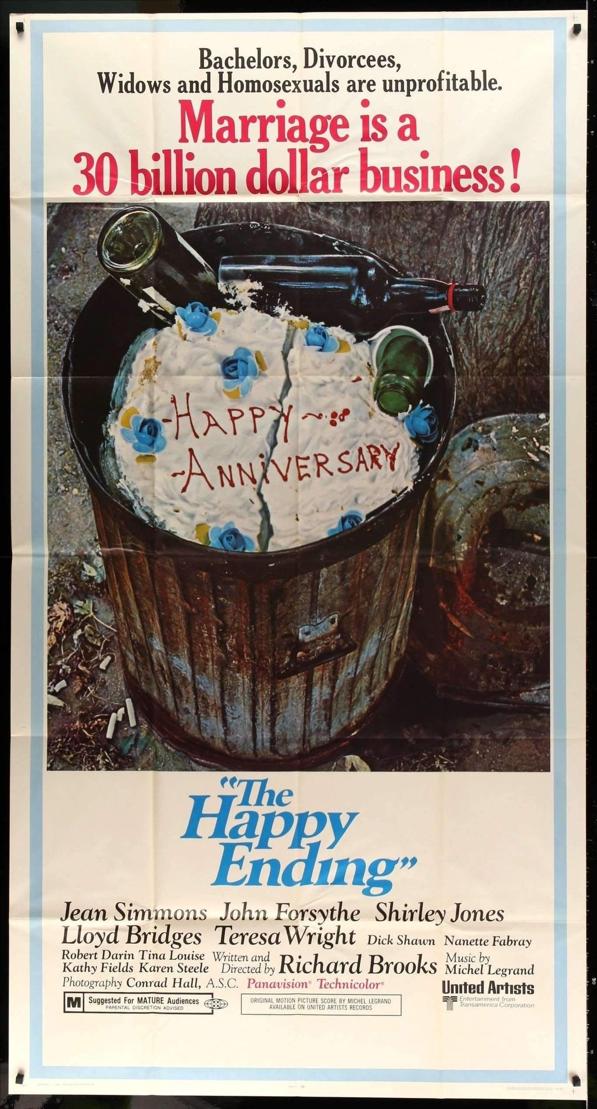 Happy Ending (1969) original movie poster for sale at Original Film Art - Vintage Movie Posters
