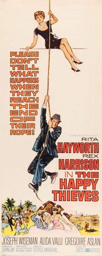 Happy Thieves (1962) original movie poster for sale at Original Film Art - Vintage Movie Posters