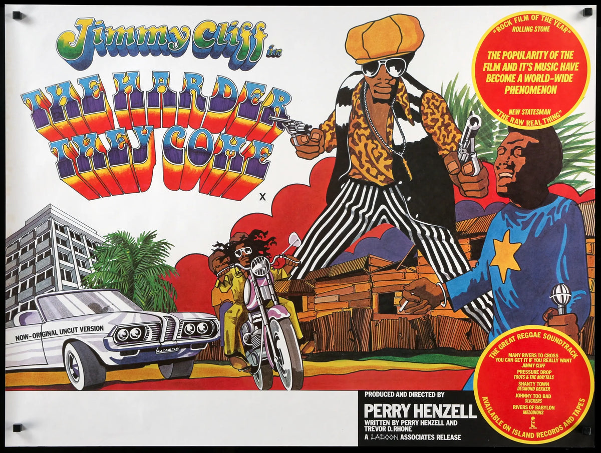 Harder They Come (1972) original movie poster for sale at Original Film Art - Vintage Movie Posters