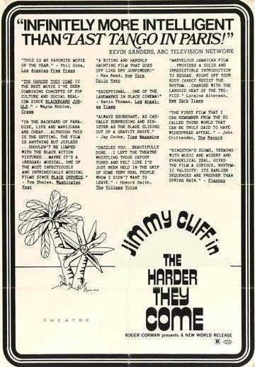 Harder They Come (1972) original movie poster for sale at Original Film Art - Vintage Movie Posters