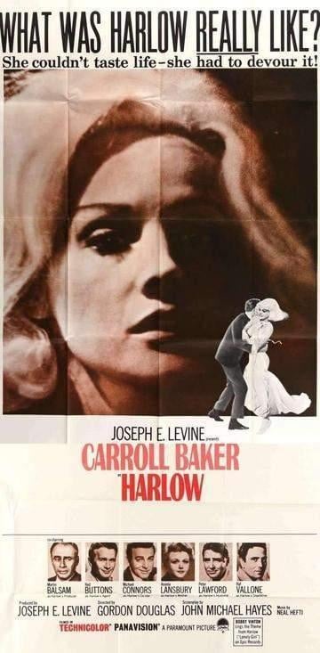 Harlow (1965) original movie poster for sale at Original Film Art - Vintage Movie Posters