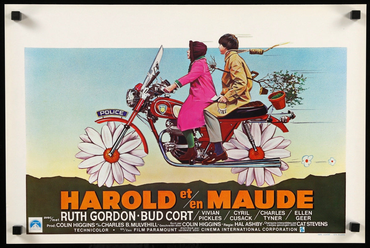 Harold and Maude (1971) original movie poster for sale at Original Film Art
