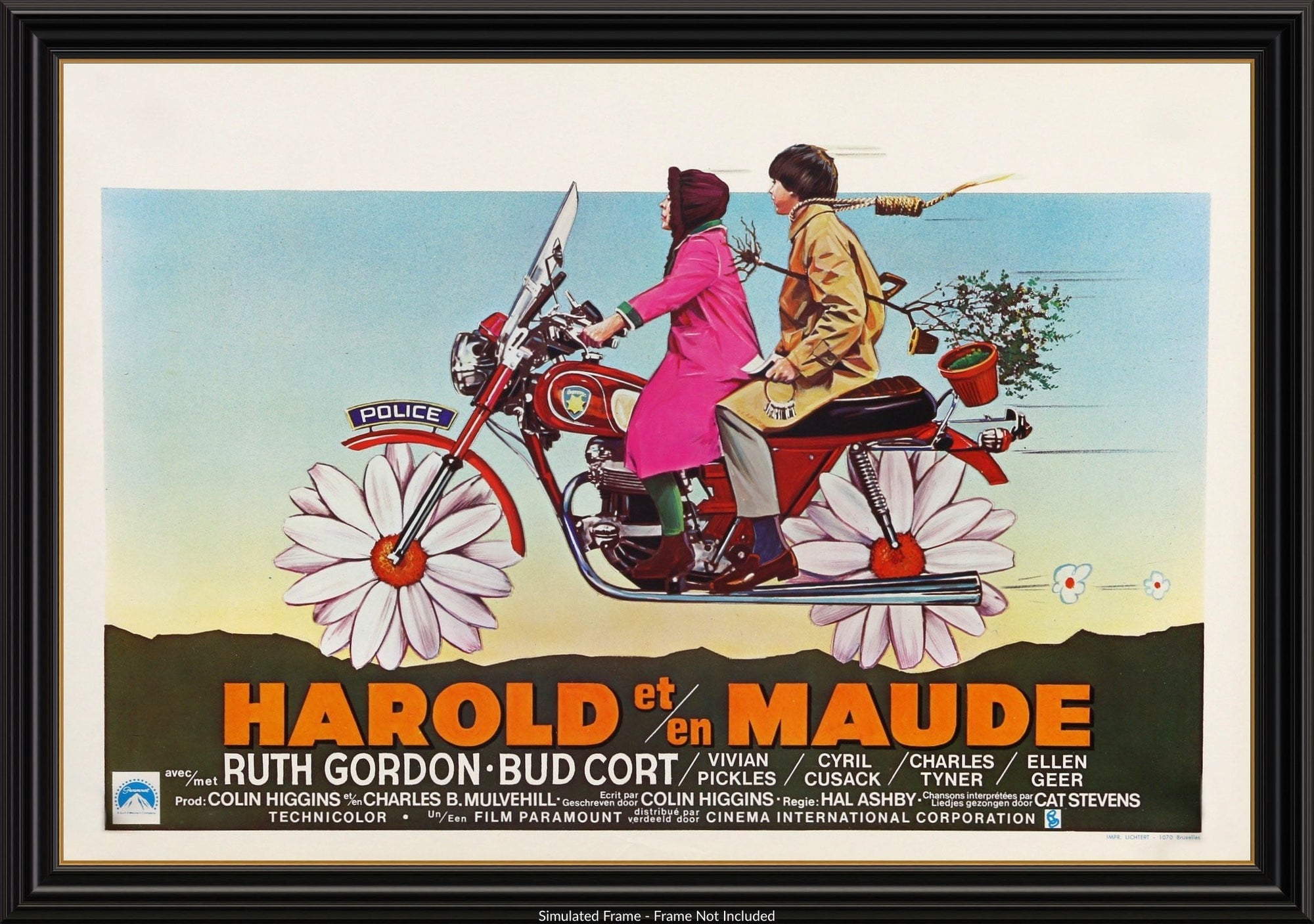 Harold and Maude (1971) original movie poster for sale at Original Film Art