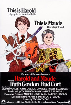 Harold and Maude (1971) original movie poster for sale at Original Film Art