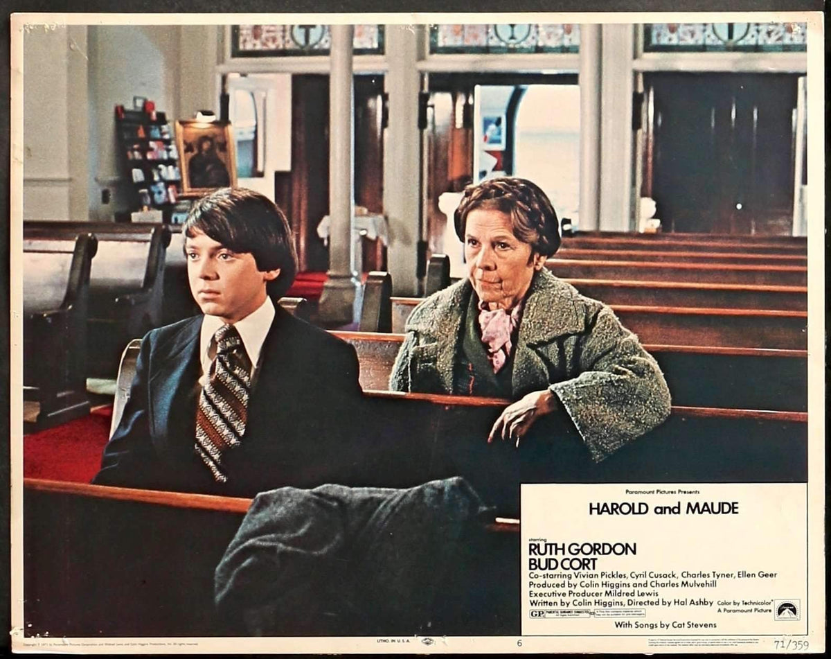 Harold and Maude (1971) Lobby Card original movie poster for sale at Original Film Art