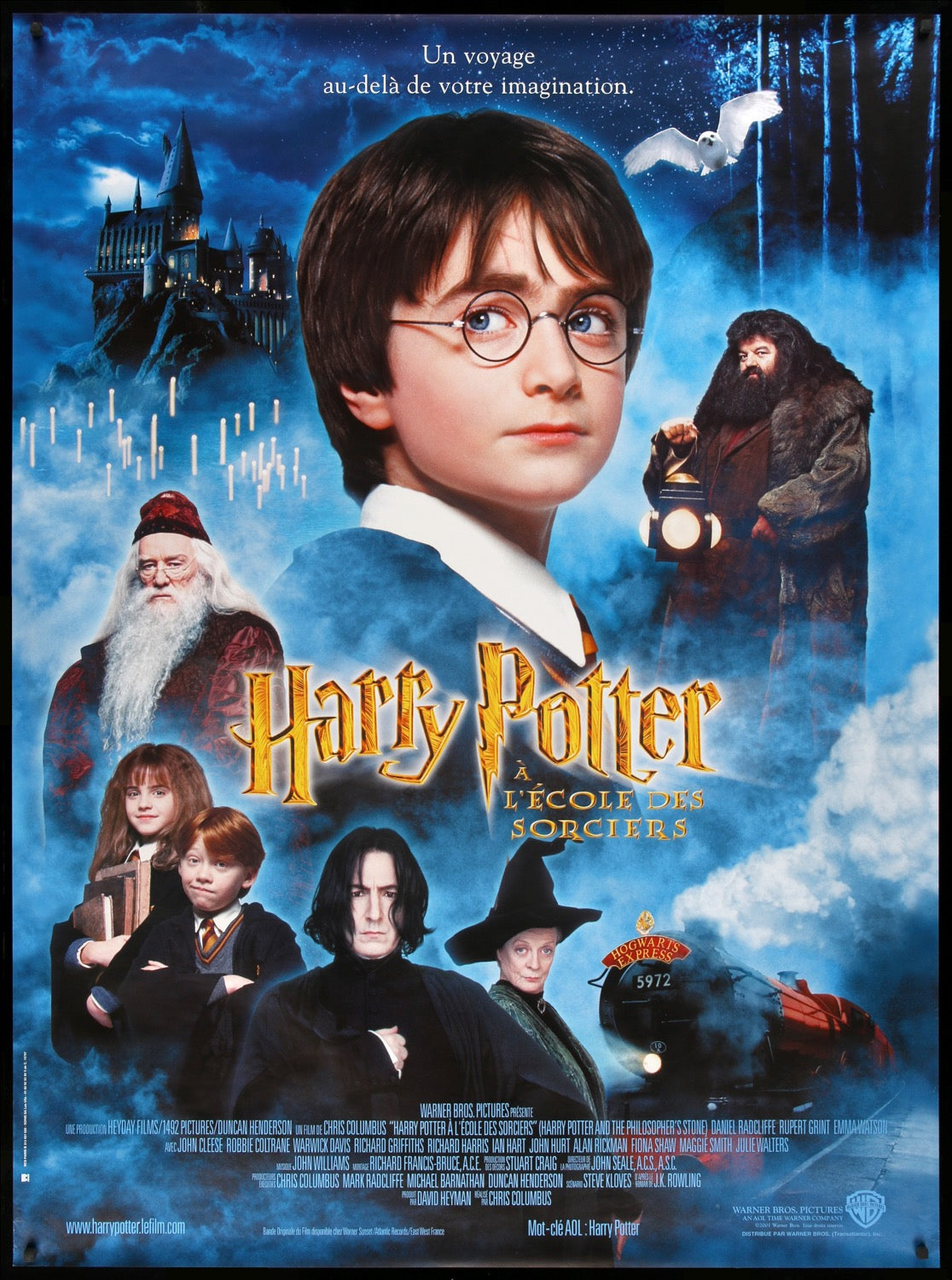 Harry Potter and the Philosopher&#39;s Stone (2001) original movie poster for sale at Original Film Art - Vintage Movie Posters