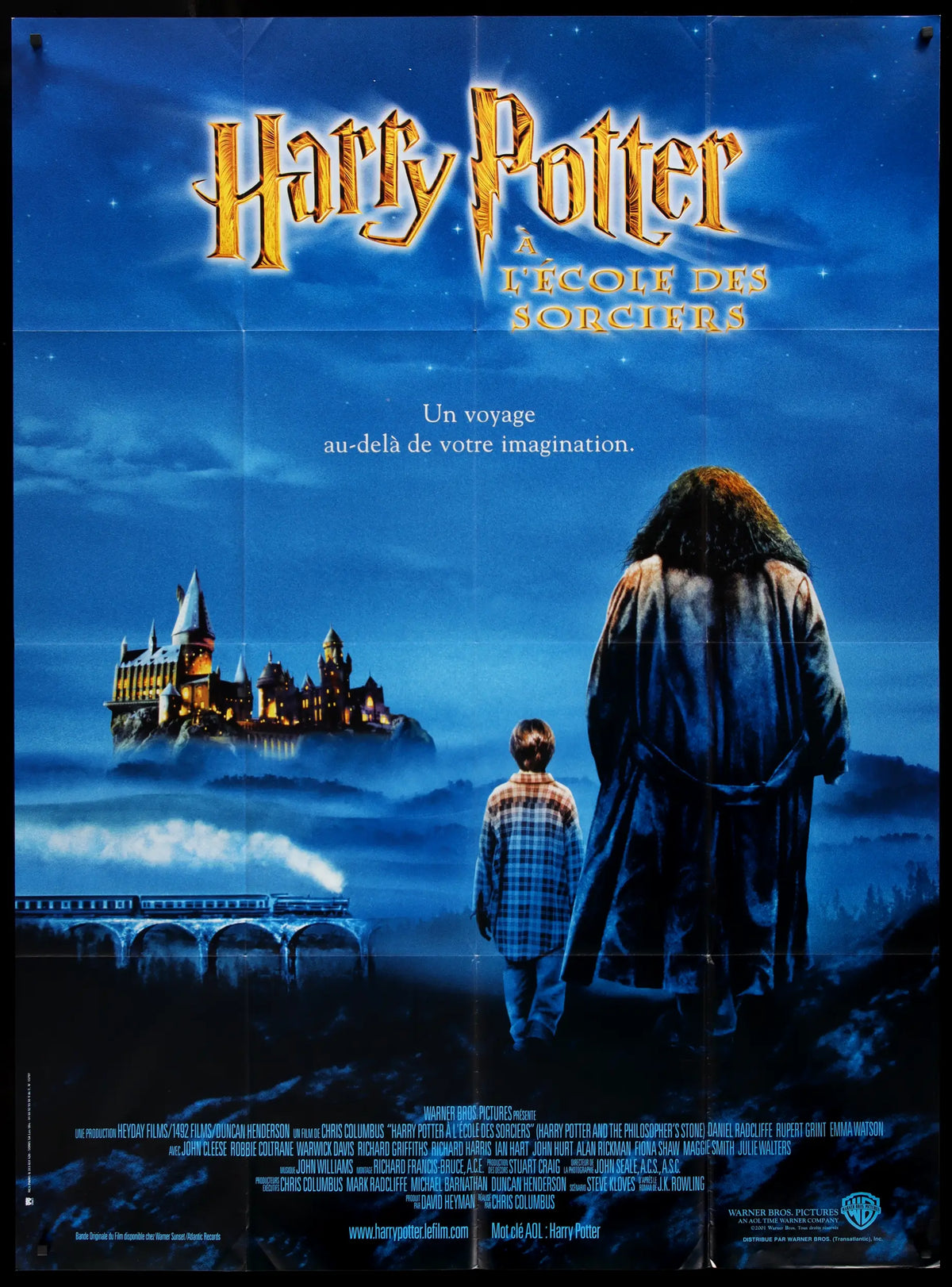 Harry Potter and the Philosopher&#39;s Stone (2001) original movie poster for sale at Original Film Art