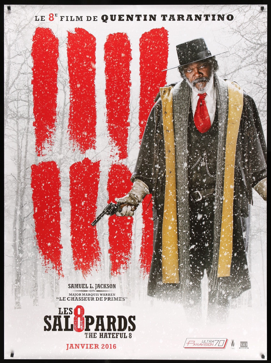 Hateful Eight (2015) original movie poster for sale at Original Film Art