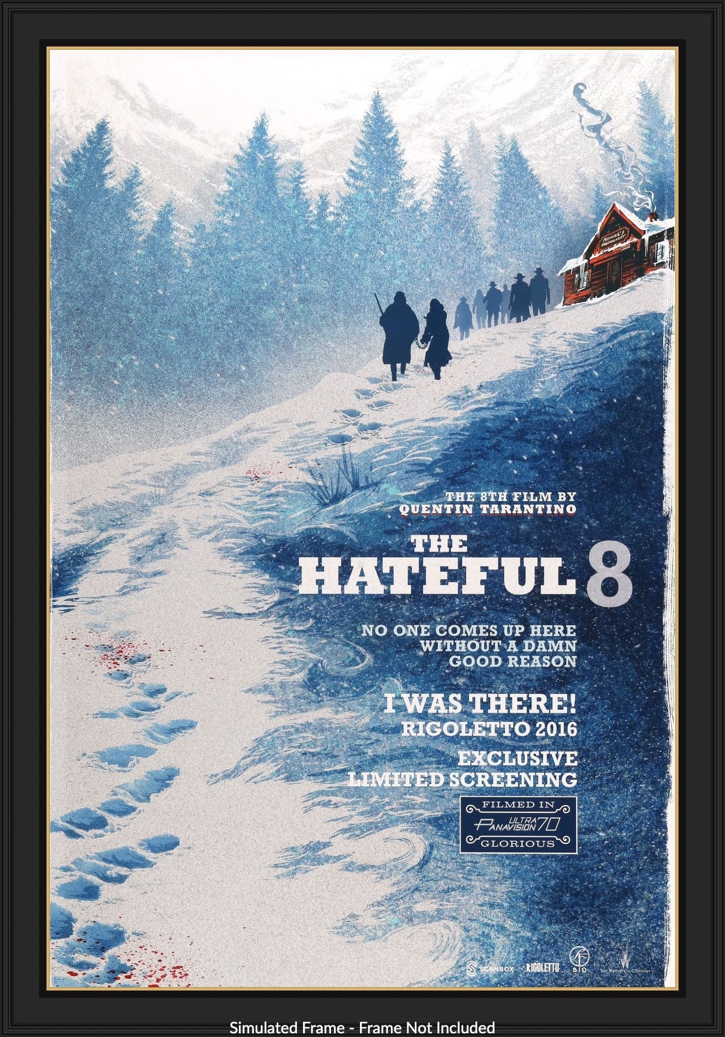 Hateful Eight (2015) original movie poster for sale at Original Film Art - Vintage Movie Posters
