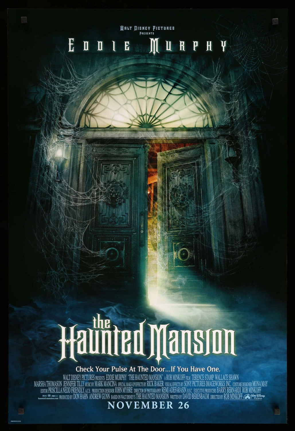 Haunted Mansion (2003) original movie poster for sale at Original Film Art - Vintage Movie Posters