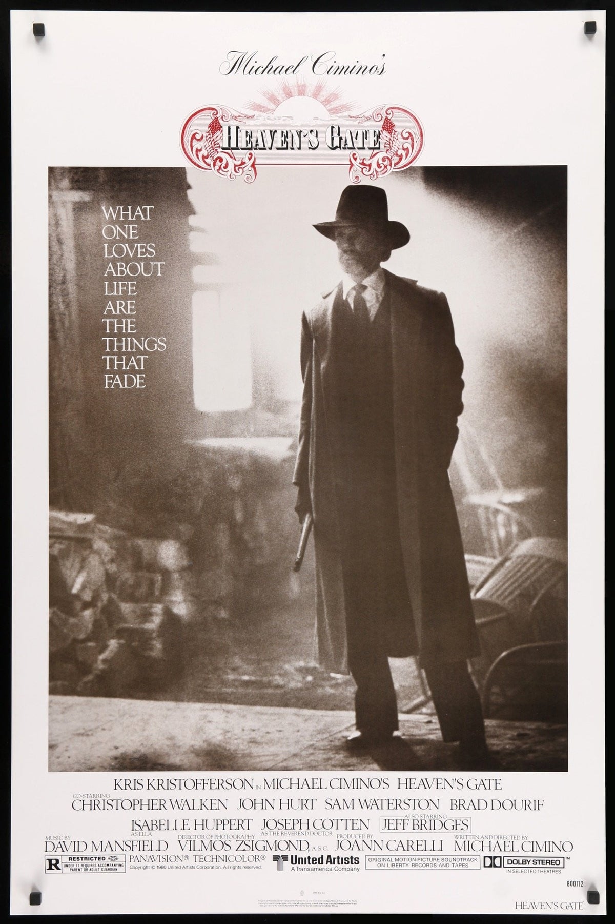 Heaven&#39;s Gate (1980) original movie poster for sale at Original Film Art - Vintage Movie Posters